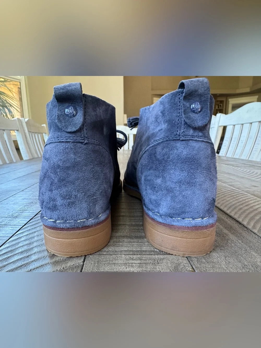 Hush Puppies Cyra Catelyn Chukka Suede Lace-Up Ankle Boots/Booties Size 10